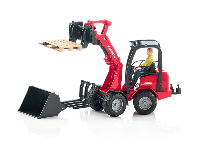 Schffer 2630 compact loader + acc. - bruder 02191