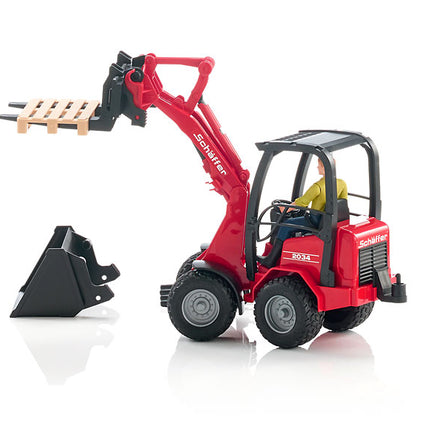 Schffer 2630 compact loader + acc. - bruder 02191