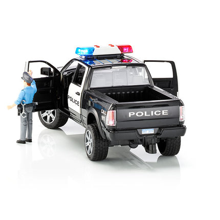 Pickup de police ram 2500 avec policier - bruder 02505