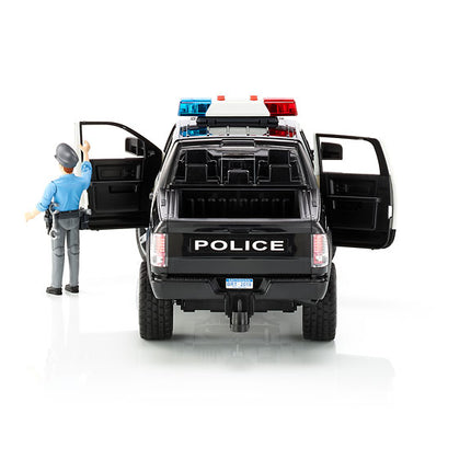 Pickup de police ram 2500 avec policier - bruder 02505