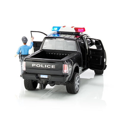 Pickup de police ram 2500 avec policier - bruder 02505