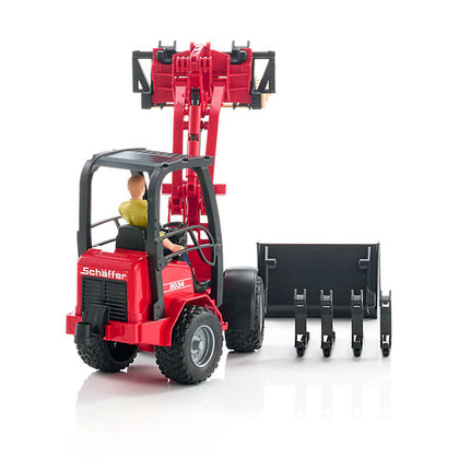 Schffer 2630 compact loader + acc. - bruder 02191
