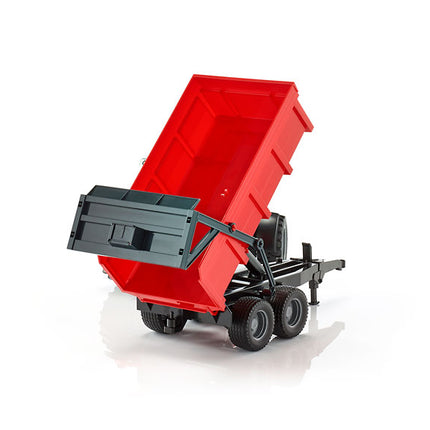 Massey ferguson 7480 avec remorque à benne basculante - bruder 02045