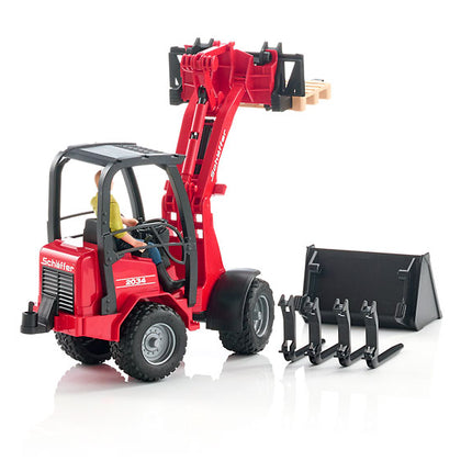 Schffer 2630 compact loader + acc. - bruder 02191