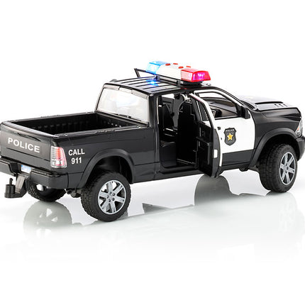 Pickup de police ram 2500 avec policier - bruder 02505