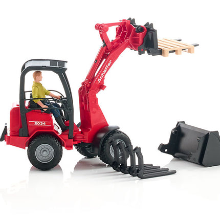 Schffer 2630 compact loader + acc. - bruder 02191