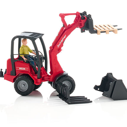 Schffer 2630 compact loader + acc. - bruder 02191
