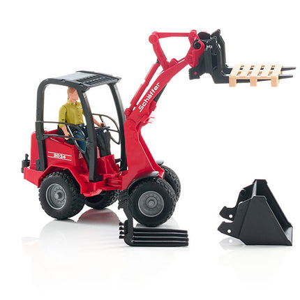 Schffer 2630 compact loader + acc. - bruder 02191