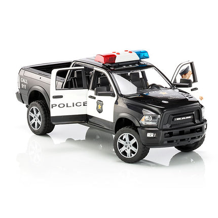 Pickup de police ram 2500 avec policier - bruder 02505