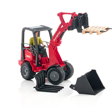 Schffer 2630 compact loader + acc. - bruder 02191