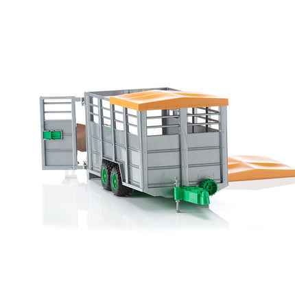 Cattle trailer + cow - bruder 02227