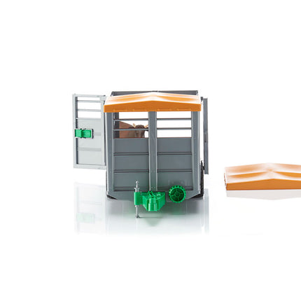Cattle trailer + cow - bruder 02227