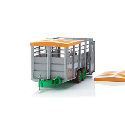 Cattle trailer + cow - bruder 02227