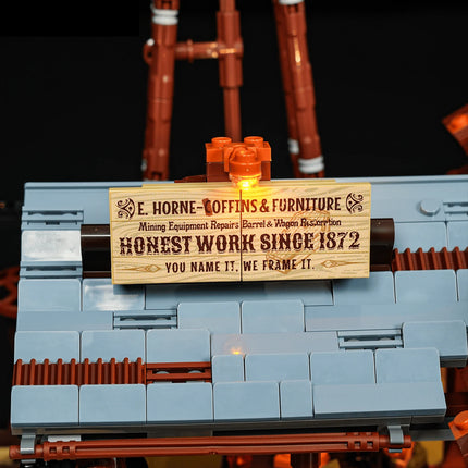 Lumibricks Western Carpentry Workshop 1832PCS