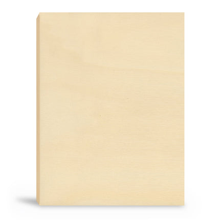 Wood Crafts: DIY Art Panel 9"x11.6" Natural, 0.7" Depth