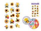 Pqt stickers abeilles 3D