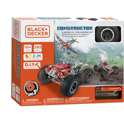 Constructor - 6-in-1 Model Set, 292 Pieces