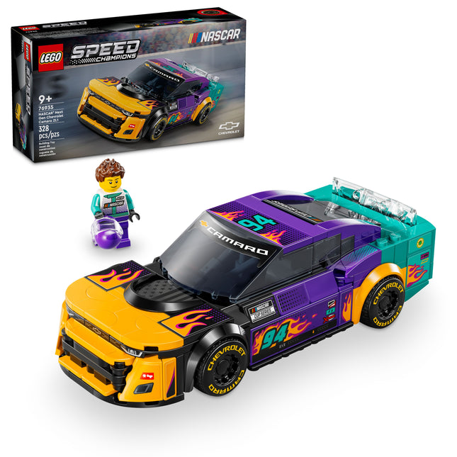 Lego speed champions nascar next gen chevrolet camaro zl1
