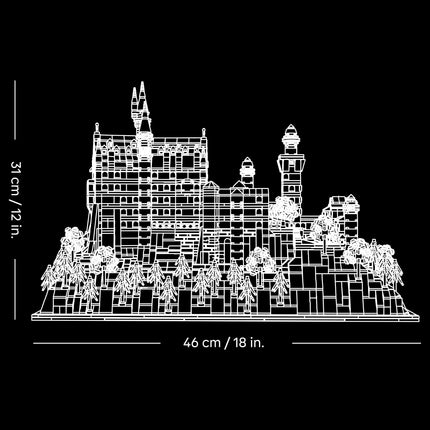 Lego Architecture 21063 Le château de Neuschwanstein