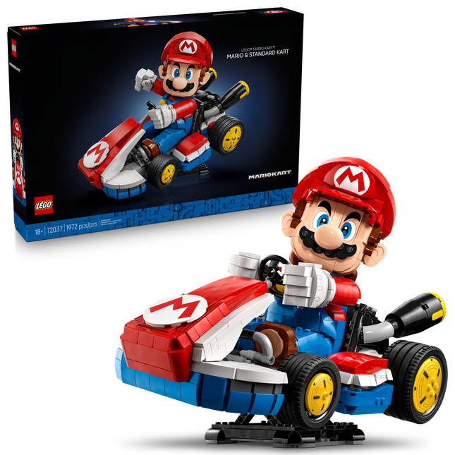 Lego 72037 Mario Kart™ : Mario et kart standard