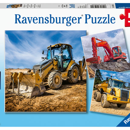 CT Ravensburger 3x49 Diggers at Work