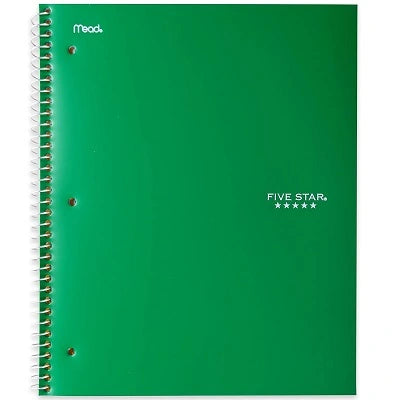 Notebook-5-Subject 400 Page 10X8, Green