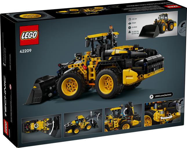 Lego Technic 42209 La chargeuse sur pneus Volvo L120 Electric
