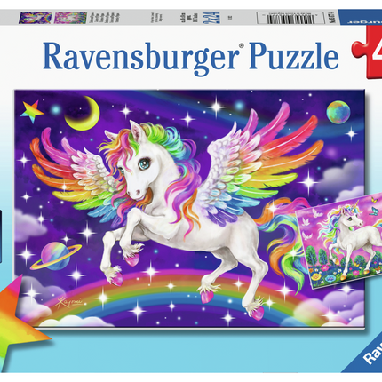 C-T Ravensburger Unicorns & Pegasus 2x24 pc Puzzle