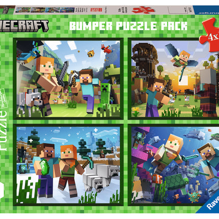 C-T 4x100 Ravensburger Minecraft Biomes Exploration