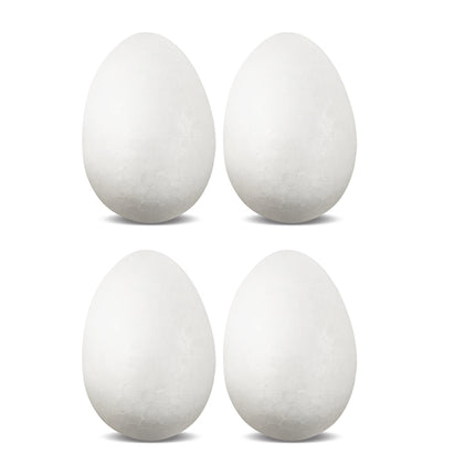 Pack of 12 foam eggs 2x1.3in