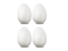 Pack of 12 foam eggs 2x1.3in