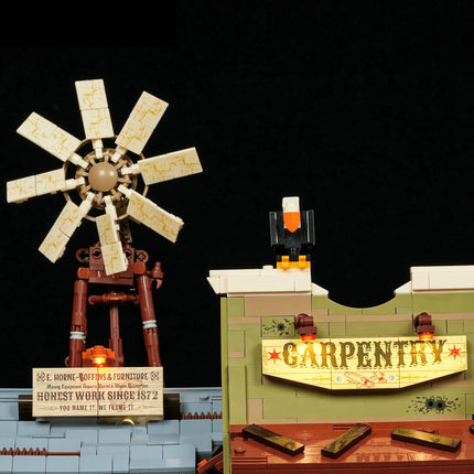 Lumibricks Western Carpentry Workshop 1832PCS
