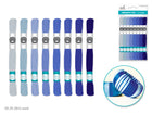 Pqt 8 écheveaux de fil à broder bleu Heaven 8 mètres Needle Crafters