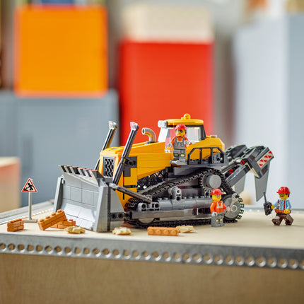 Lego City 60466 Le bulldozer jaune