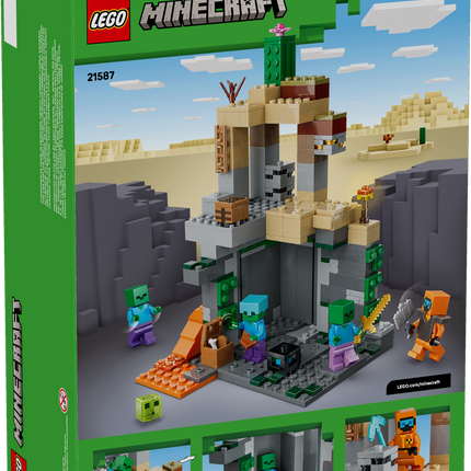 Lego Minecraft 21587 Le donjon aux zombies