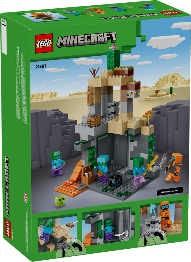 Lego Minecraft 21587 Le donjon aux zombies