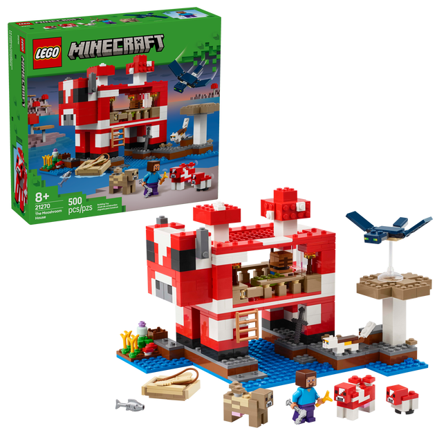 Lego Minecraft 21270 La maison mooshroom