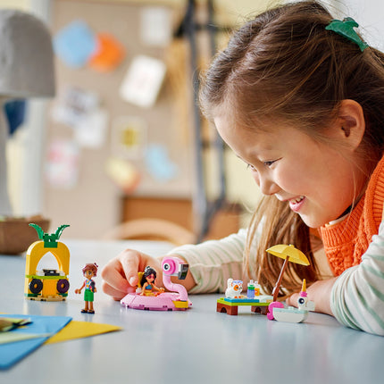 Lego Friends 42658 Pool Party with Unicorn and Flamingo
