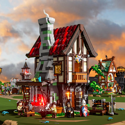 Lumibricks Forge House 1595PCS