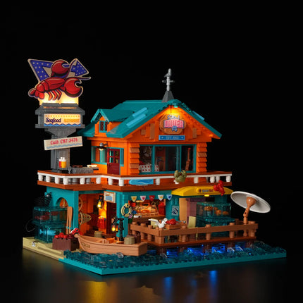 Lumibricks Seafood Restaurant 2484PCS
