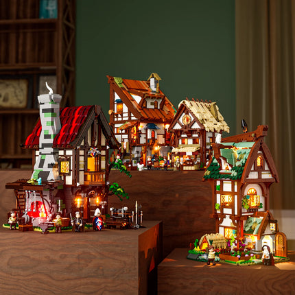 Lumibricks Forge House 1595PCS
