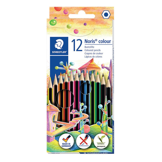 Pack of 12 Noris colored pencils