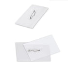 Paquet De 10 Porte-Insignes Repliables Avec Épingle, 2,13 X 3,5 Po