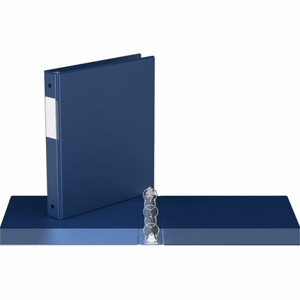 Relieur anneaux ronds 1 po bleu royal