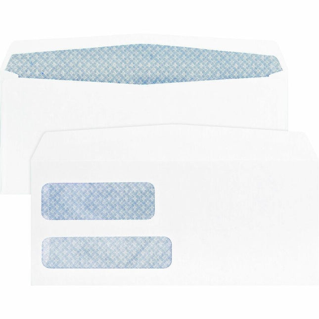 Business Source - Enveloppes pour factures à double fenêtre n° 9