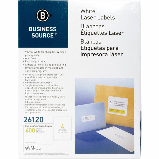 Bte 100 fles eti business source 3-1/2'' x 5''