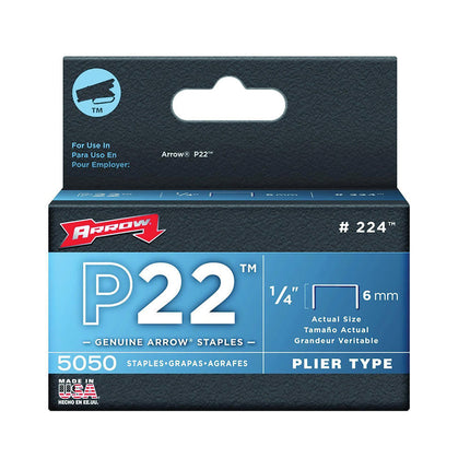 ARROW - Agrafes P22 1/4po