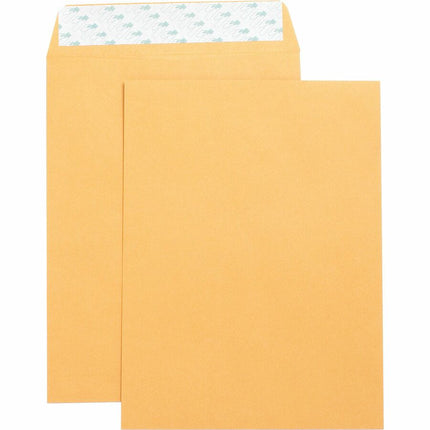 Enveloppe à catalogue kraft Press to Seal 9 x 12 po., pqt 100 Kraft