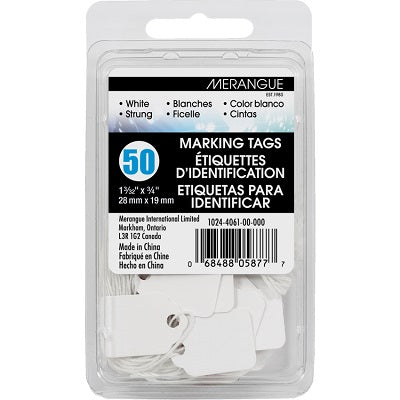 String Tags 1 3/32 * 3/4"