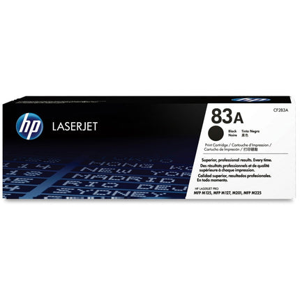 Toner HP Original Noir 83A
